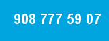908 777 59 07